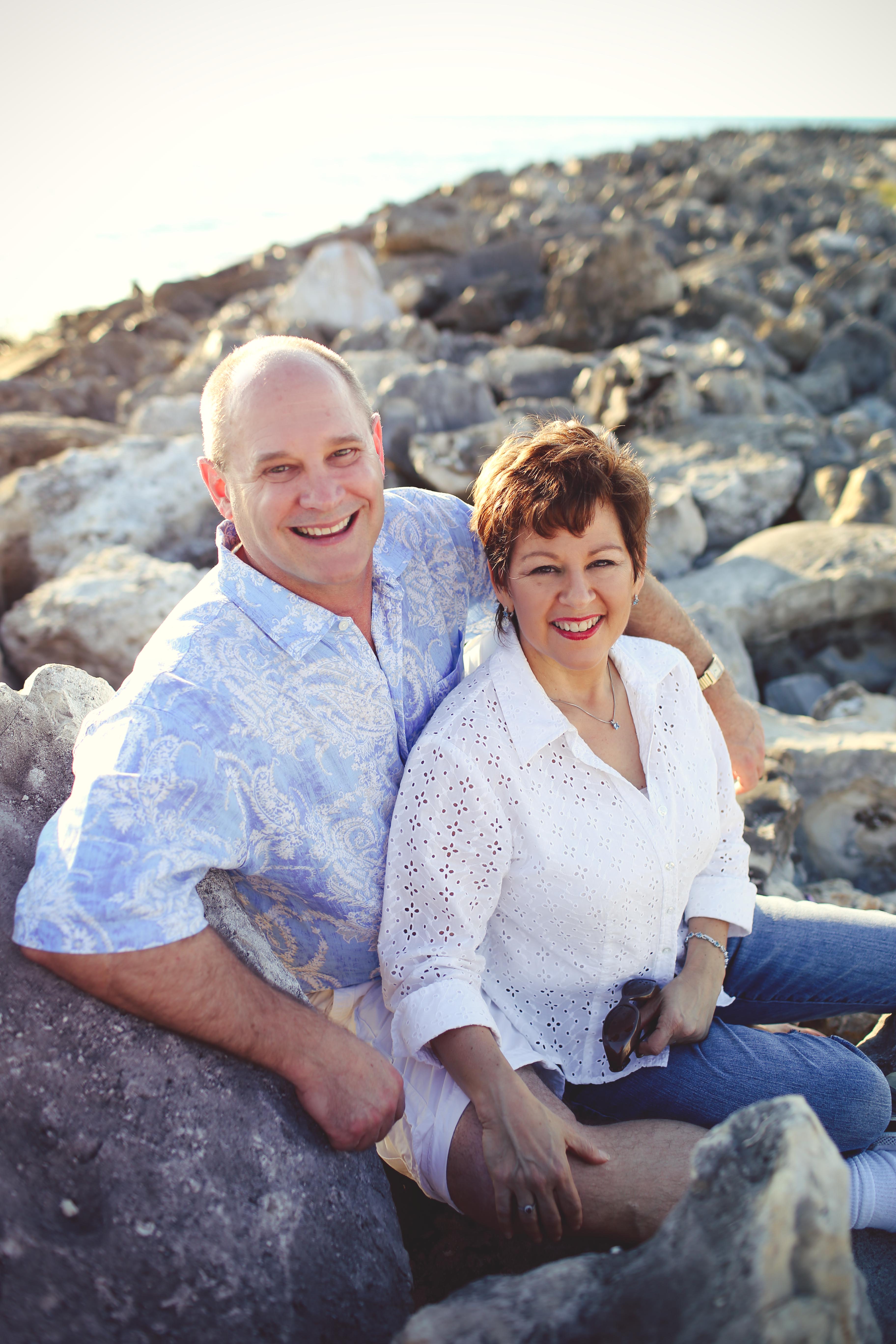 Dr. Marcy Smurthwaite with her husband Robert